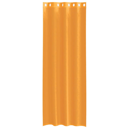 Voile Vorhänge 2 Stk. Orange