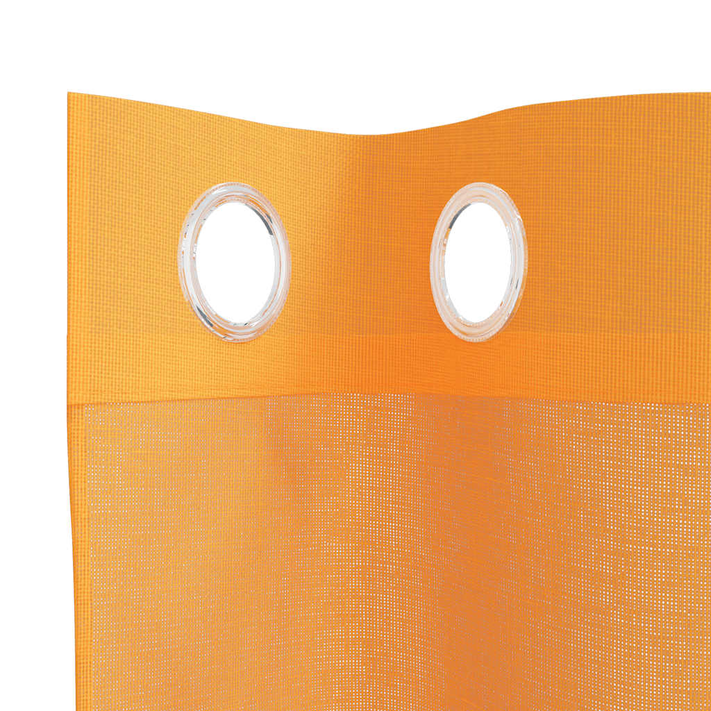 Voile Vorhänge 2 Stk. Orange