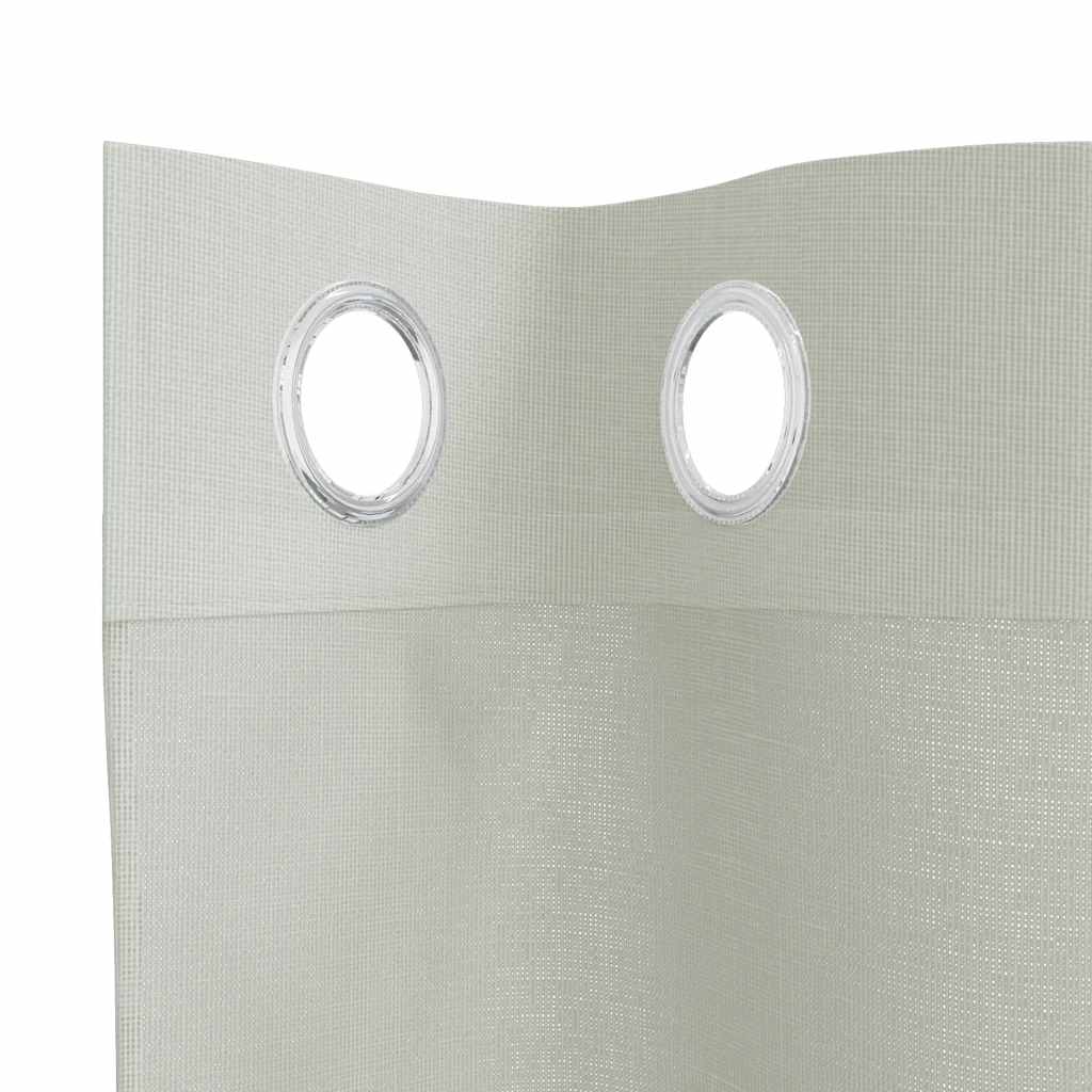 Voile Vorhänge 2 Stk. Hellgrau
