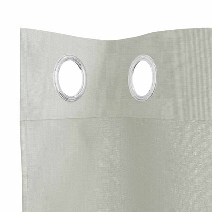 Voile Vorhänge 2 Stk. Hellgrau