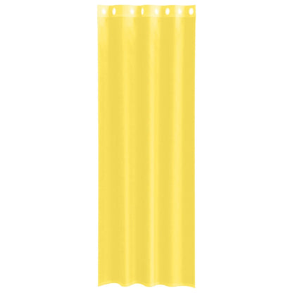Voile Vorhänge 2 Stk. Gelb