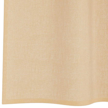 Voile Vorhänge 2 Stk. Sandfarbe