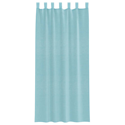 Voile Vorhänge 2 Stk. Türkis