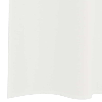 Voile Vorhänge 2 Stk. Weiß