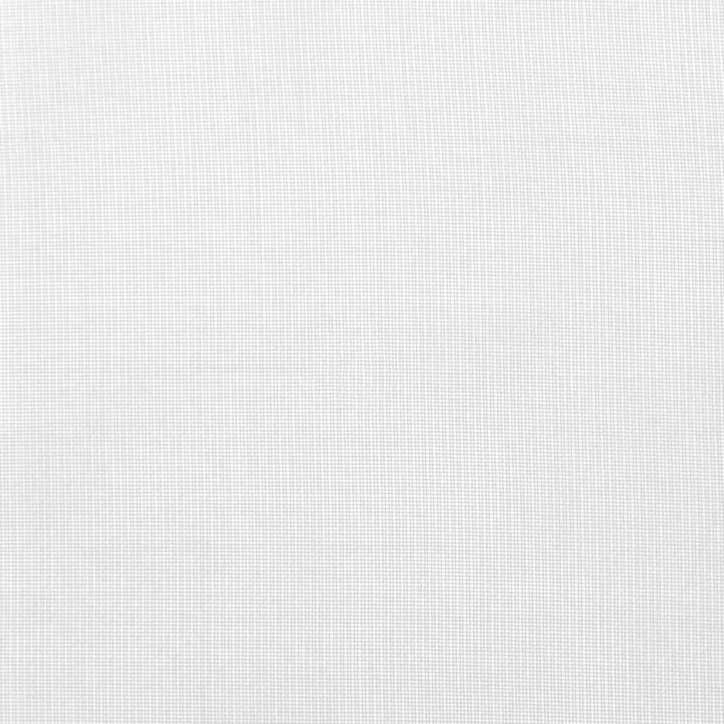 Voile Vorhänge 2 Stk. Weiß