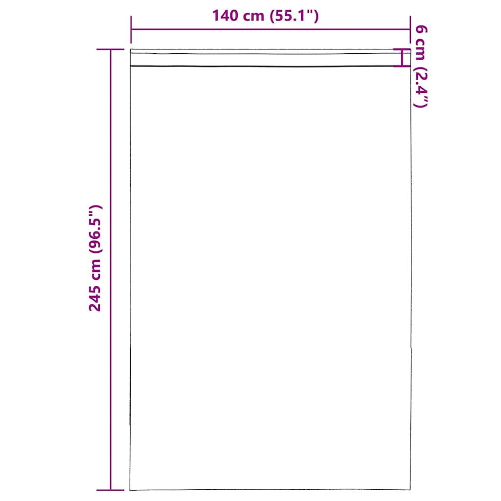 Voile Vorhänge 2 Stk. Weiß