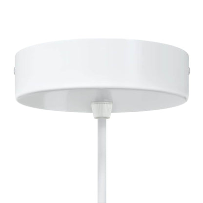 Pendelleuchten 2 Stk. Höhenverstellbar E27 Ø 30 Cm Metall