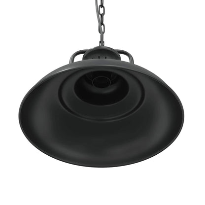 Pendelleuchte E27 Schwarz Ø 31 Cm Eisen