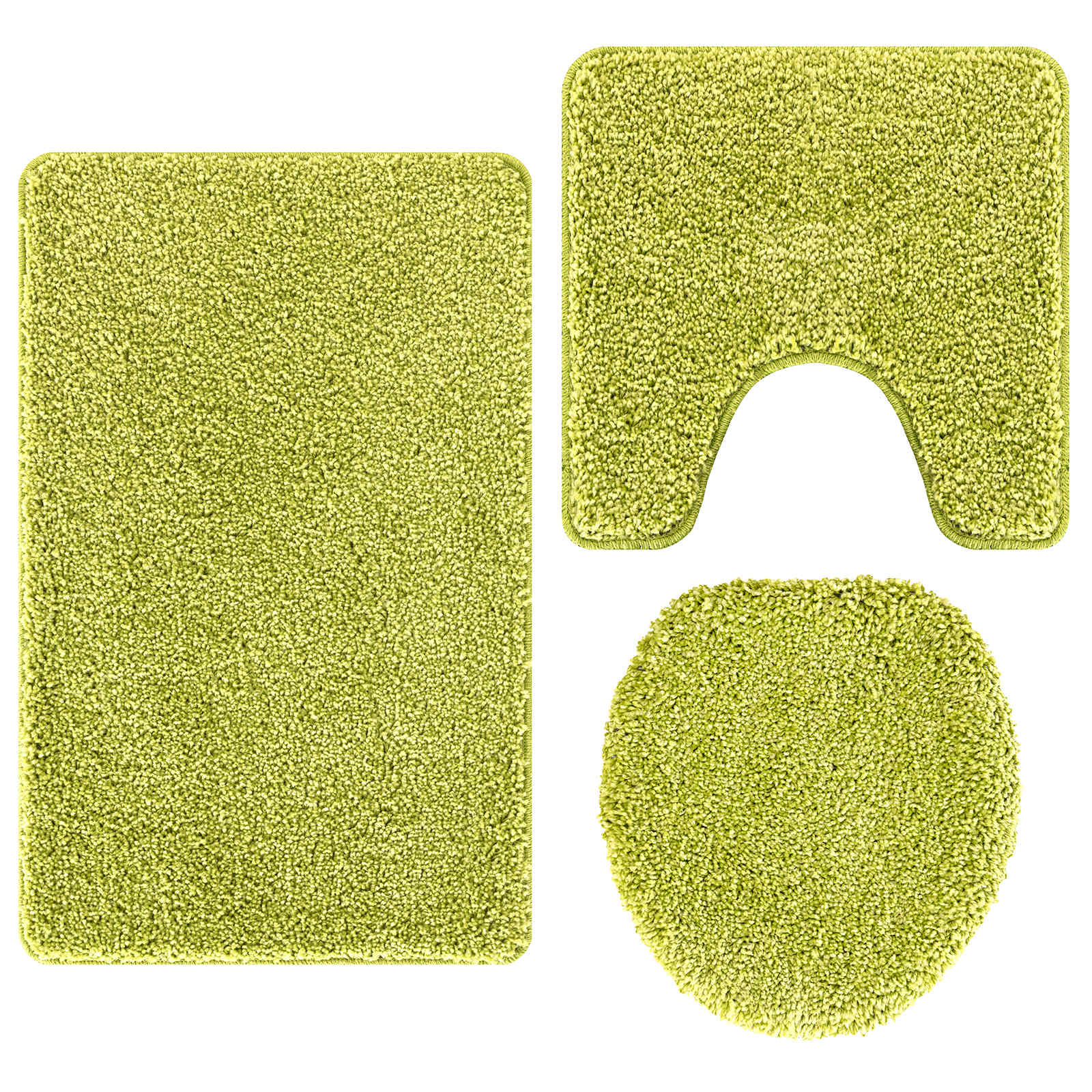 Anti-Rutsch Badematten-Set 3 Pcs Pp