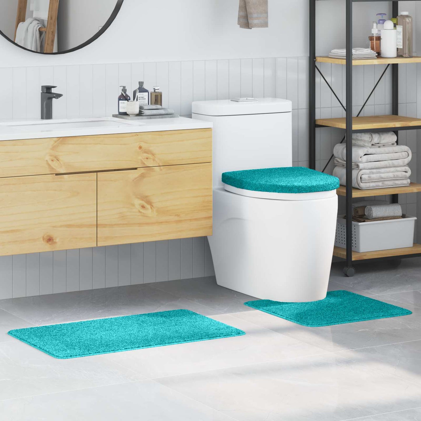 Anti-Rutsch Badematten-Set 3 Pcs Pp