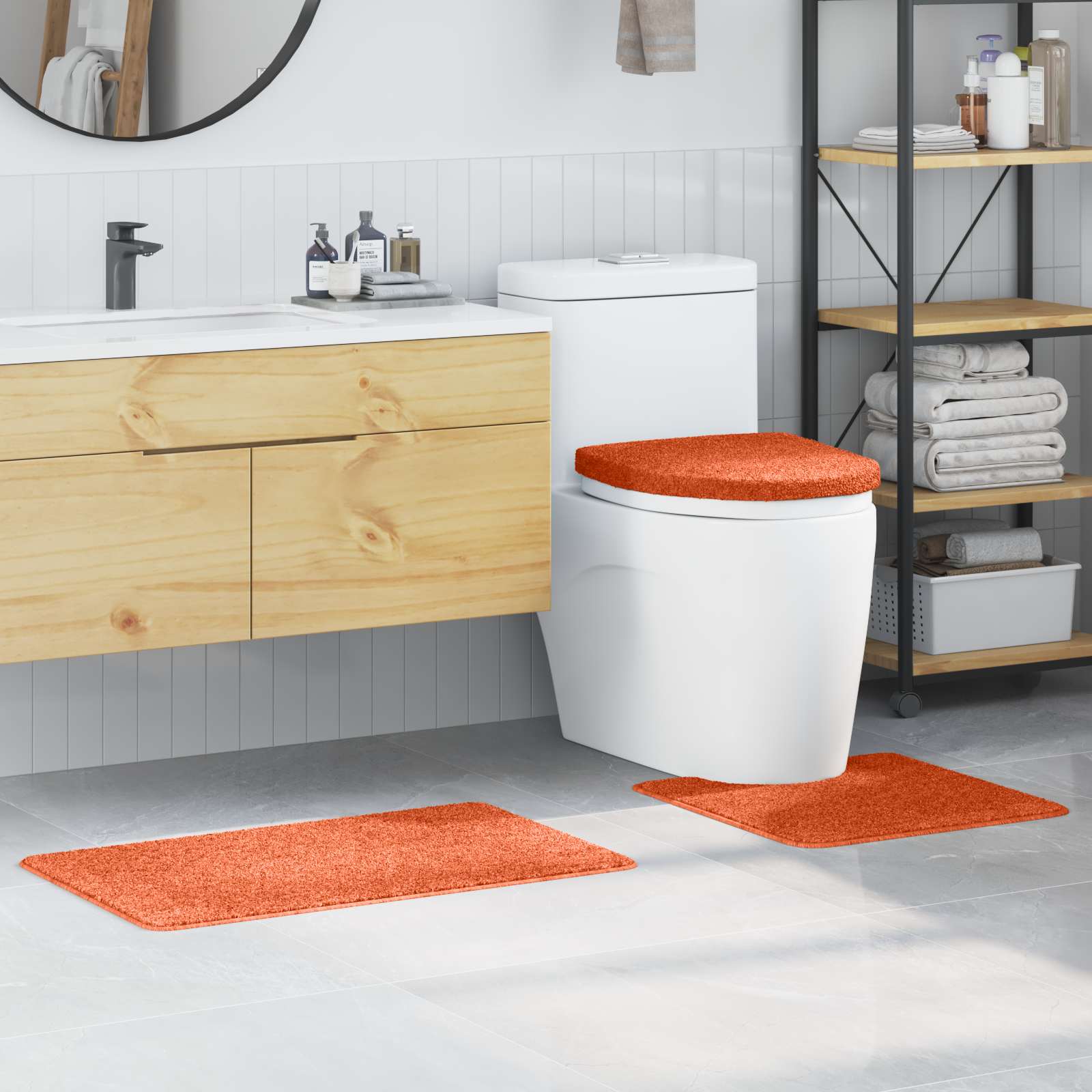 Anti-Rutsch Badematten-Set 3 Pcs Pp