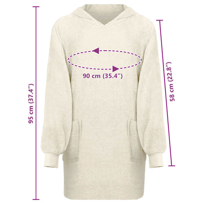 Vidax Decken-Hoodie Kinn Baumwoe