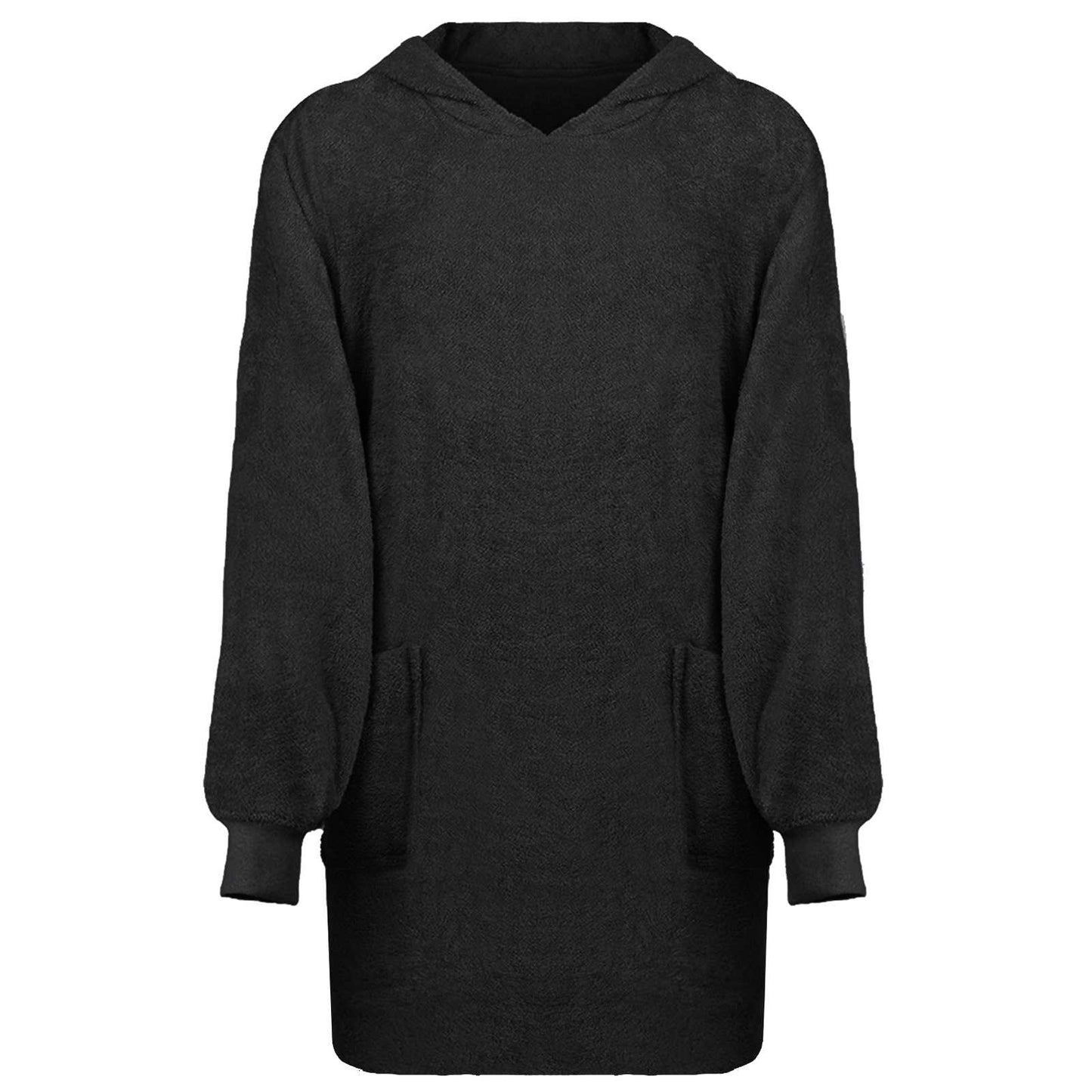 Vidax Decken-Hoodie Kinn Baumwoe