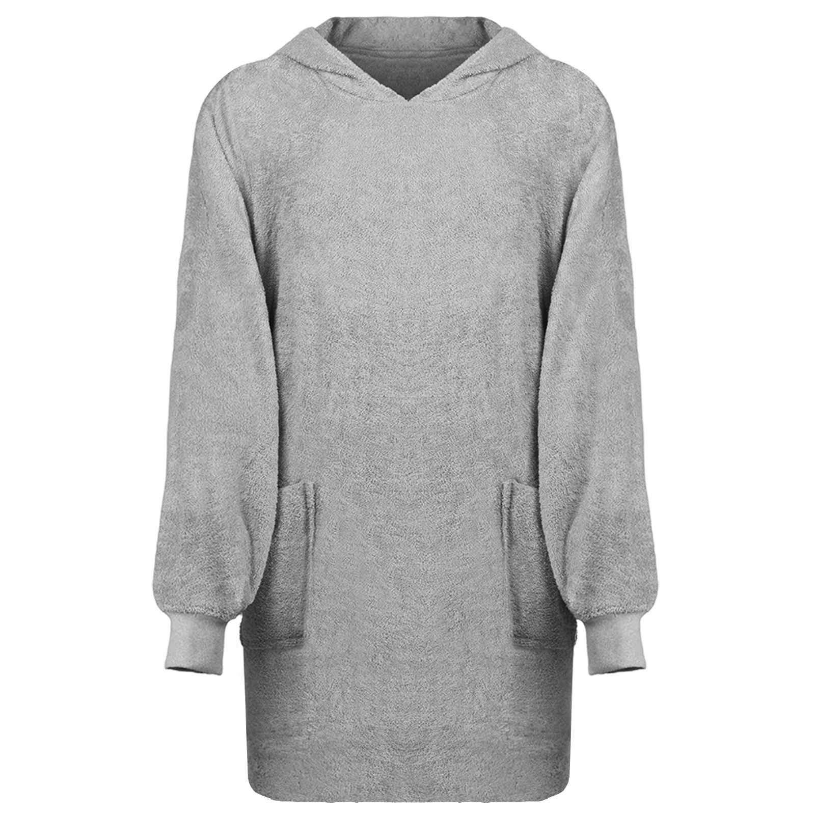 Vidax Decken-Hoodie Kinn Baumwoe