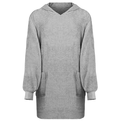 Vidax Decken-Hoodie Kinn Baumwoe