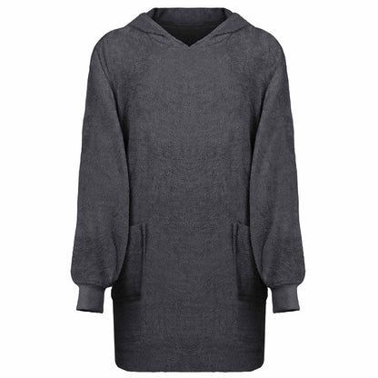 Vidax Decken-Hoodie Kinn Baumwoe
