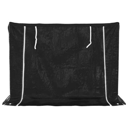 Brennholzregal Mit Regenschutz 151X80,5X110,5 Cm Stahl Verzinkt