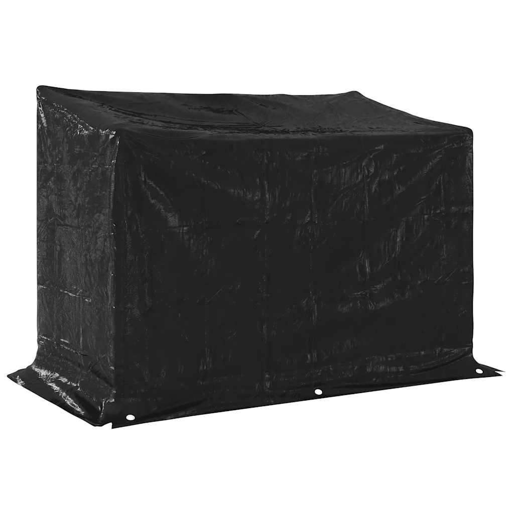 Brennholzregal Mit Regenschutz 151X80,5X110,5 Cm Stahl Verzinkt
