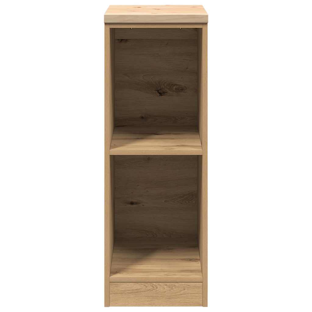 Garagen-Aufbewahrungsschrank Artisan-Eiche Massivholz Kiefer Altholz