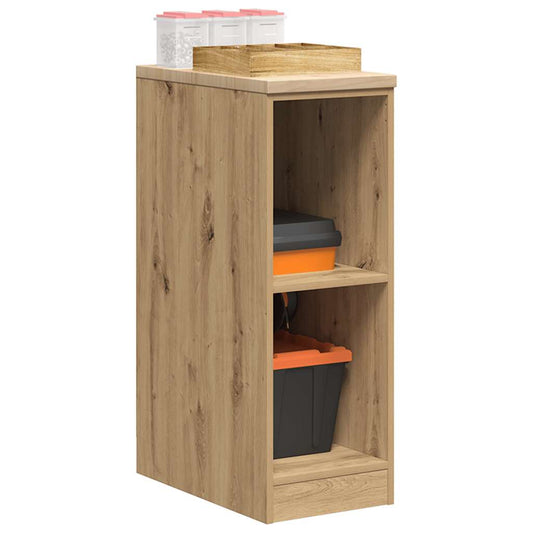 Garagen-Aufbewahrungsschrank Artisan-Eiche Massivholz Kiefer Altholz