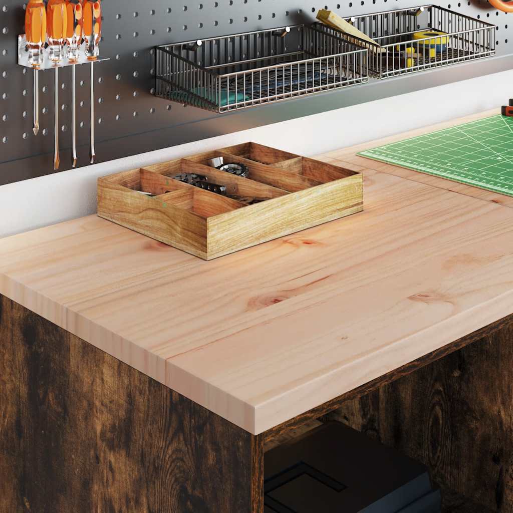 Garagen-Aufbewahrungsschrank Massivholz Kiefer Räuchereiche