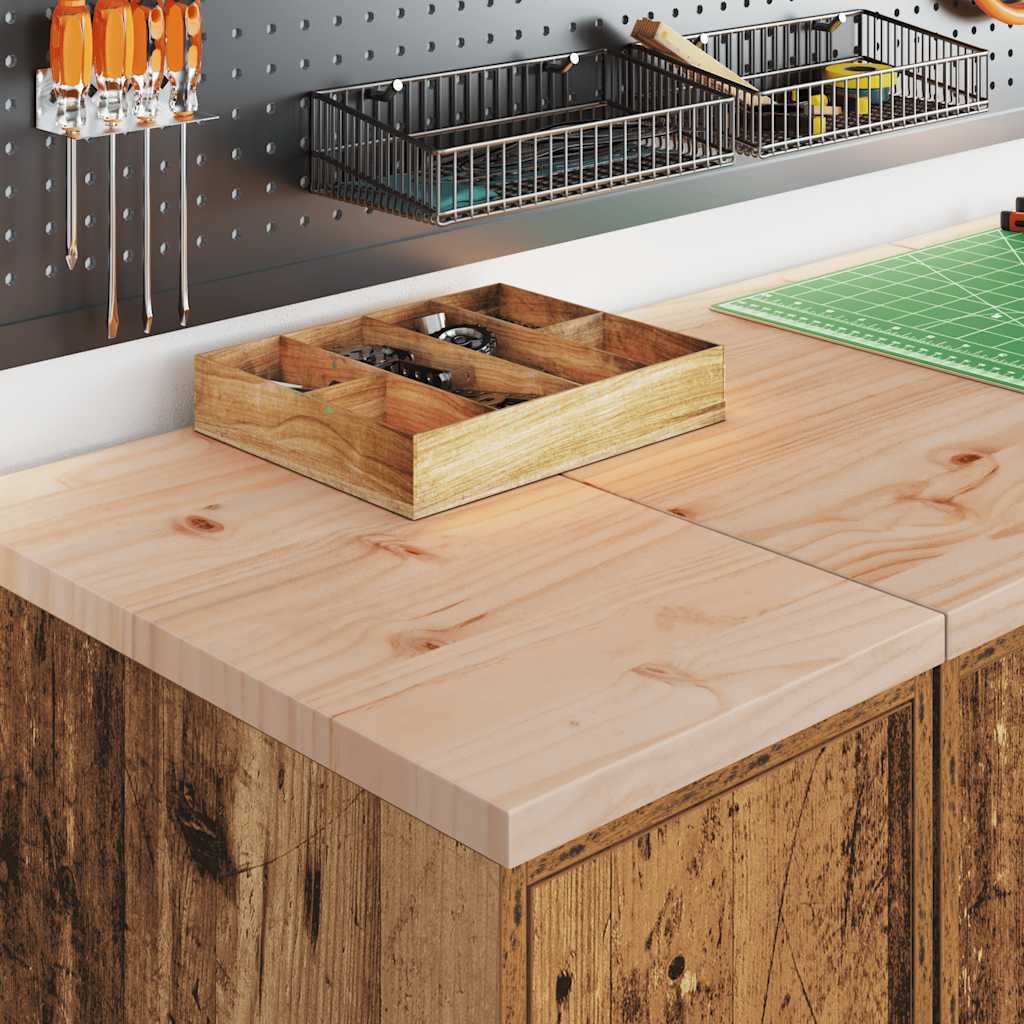Garagen-Aufbewahrungsschrank -Optik Massivholz Kiefer Altholz