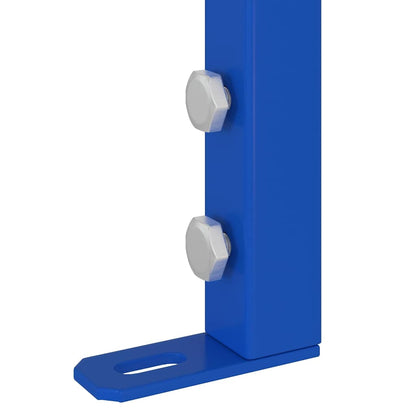 Badezimmer Wandstütze Blau 50 X 3 X 112 Cm