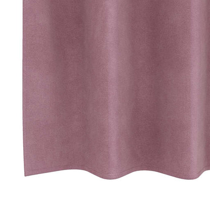 Verdunkelungsvorhänge 2 Pcs Samt Dunkelrosa