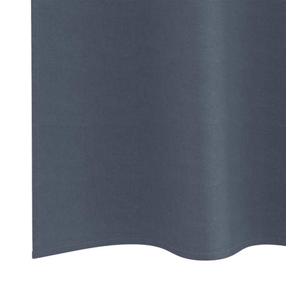 Verdunkelungs-Vorhänge Mit Ringen 2 Pcs 140 X Anthrazit
