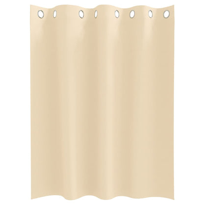 Verdunkelungs-Vorhänge Mit Ringen 2 Pcs 140 X Creme