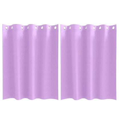Verdunkelungs-Vorhänge Mit Ringen 2 Pcs 140 X Lila
