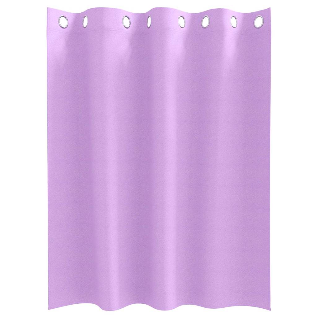 Verdunkelungs-Vorhänge Mit Ringen 2 Pcs 140 X Lila