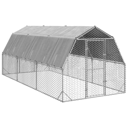 Hühnerstall 2,5X2X2,25 M Verzinkter Stahl