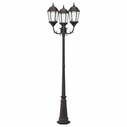 Garten-Licht 61 X 53 X 235 Cm Aluminium Und Glas