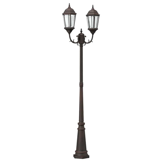 Garten-Licht 68 X 20 X 235 Cm Aluminium Und Glas