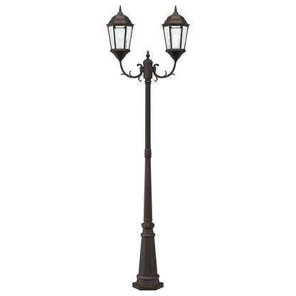 Garten-Licht 68 X 20 X 235 Cm Aluminium Und Glas