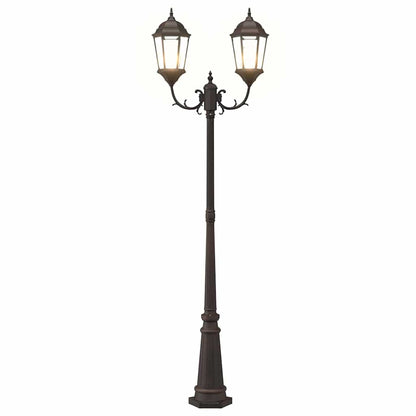 Garten-Licht 68 X 20 X 235 Cm Aluminium Und Glas