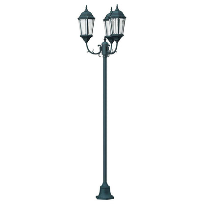 Garten-Licht Vintage Gebürstetes Grün 57 X 49 X 241 Cm