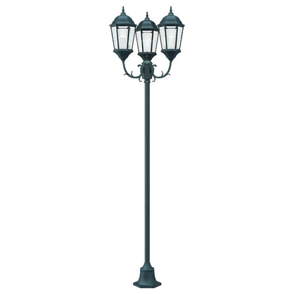 Garten-Licht Vintage Gebürstetes Grün 57 X 49 X 241 Cm