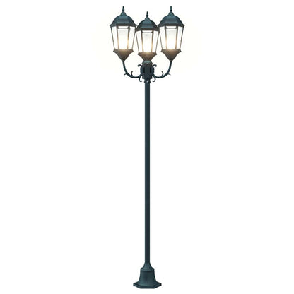 Garten-Licht Vintage Gebürstetes Grün 57 X 49 X 241 Cm