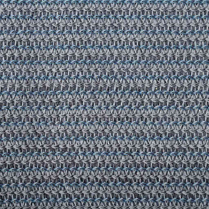 Zeltteppich Blau Und Grau 400 X 250 Cm Polyethylen Blau-Grau