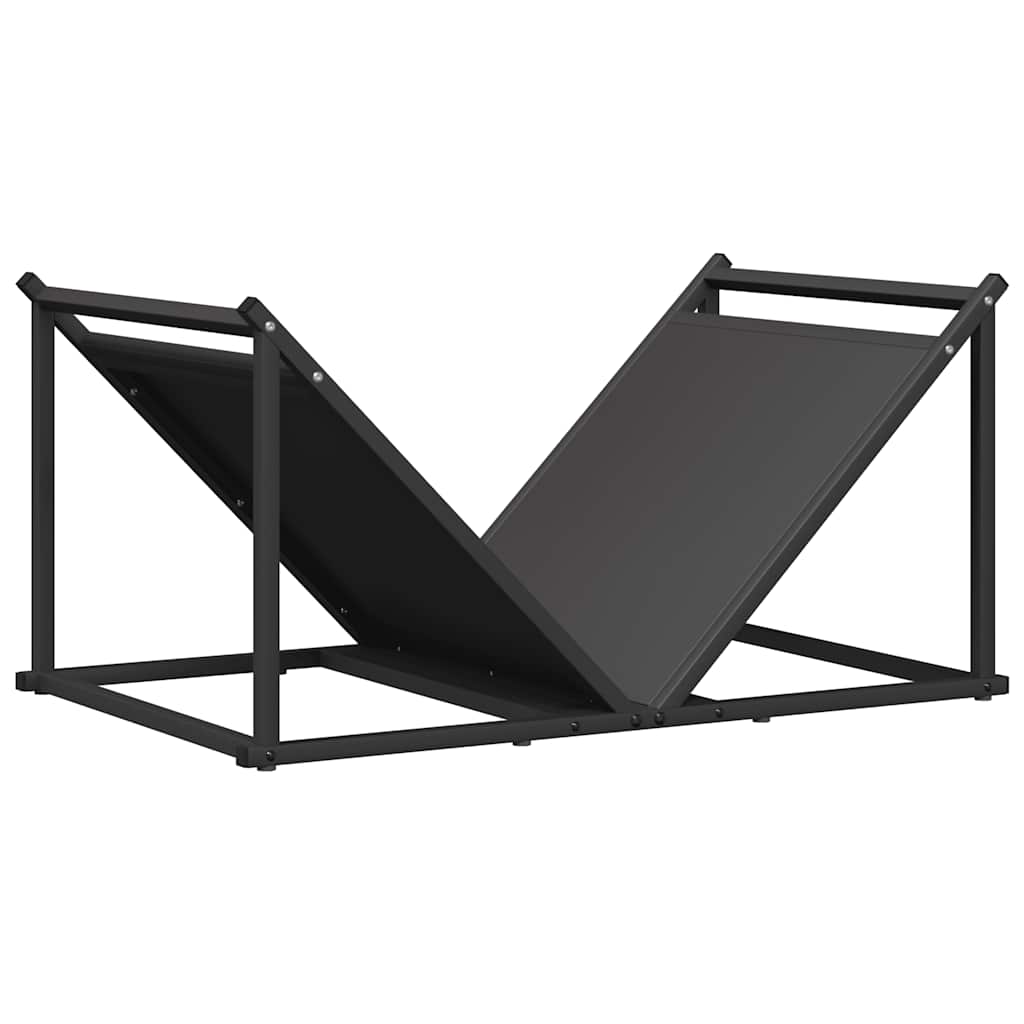 Brennholzregal 70X43X34,5 Cm Kaltgewalzter Stahl