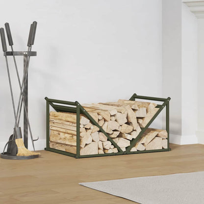 Brennholzregal 70X43X34,5 Cm Kaltgewalzter Stahl
