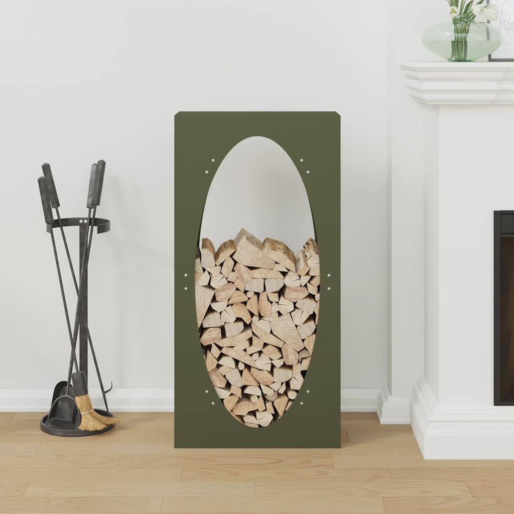 Brennholzregal 50X23X100 Cm Kaltgewalzter Stahl