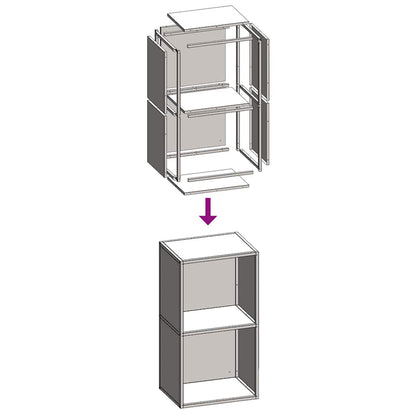 Brennholzregal 40X30X75 Cm Kaltgewalzter Stahl