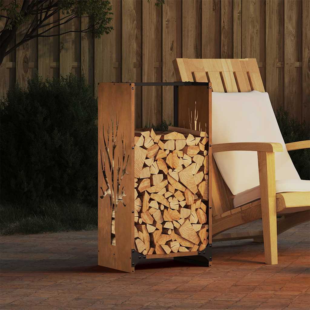 Brennholzregal 40X30X80 Cm Kaltgewalzter Stahl