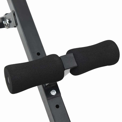 Hyperextensionsbank Schwarz 100,5 X 70 X 78 Cm
