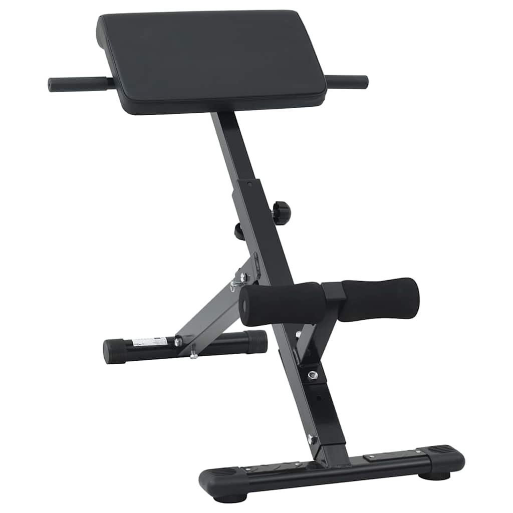 Hyperextensionsbank Schwarz 100,5 X 70 X 78 Cm