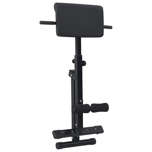 Hyperextensionsbank Schwarz 100,5 X 70 X 78 Cm