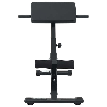 Hyperextensionsbank Schwarz 100,5 X 70 X 78 Cm